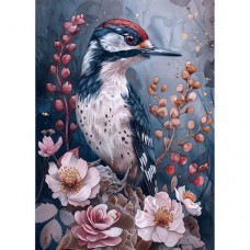 DUTCH LADY DESIGNS GREETING CARD Natures Dream Bird